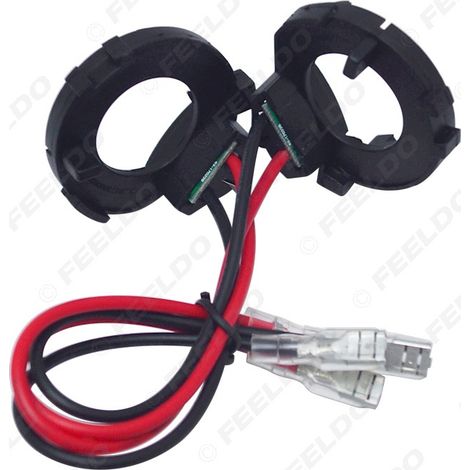 Support de fixation de phare LED compatible avec Volkswagen Golf 7/Sharan/Multivan/Touran/Vito