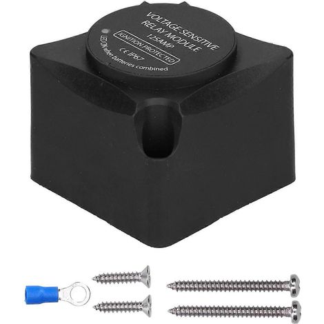 Interrupteur de déconnexion de batterie 125 A, relais dépendant de la tension (module VSR) pour VTT/UTV/VR/bateaux