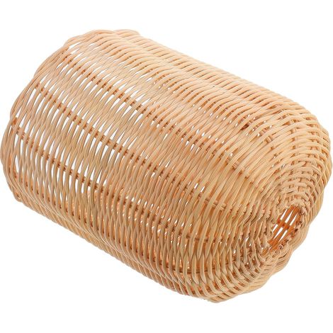 aus handgewebtem Rattan Beige ca 450 g stoßfest und