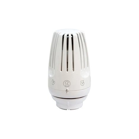 Giacomini – Tête thermostatique avec bulbe à liquide – Pression différentielle maximale 1,4 bar – Plage de températures 5-110°C – Installable sur robinets VT