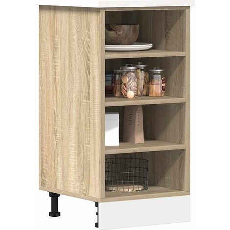 Unterschrank Riga Sonoma-Eiche 40x44,5x81,5 cm Holzwerkstoff