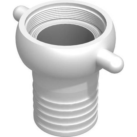 Raccord cranté femelle 3'' BSP - male cannelé droit 75mm (1/3)