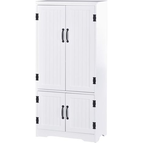 Armoire de cuisine LUBERON blanche (1/5)