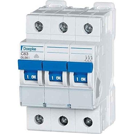 Interruttore Modulabile Doepke 3 poli 63A 400V Tipo C