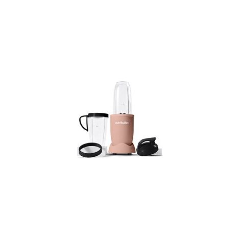 Nutribullet FRULLATORE NUTRIBULLET ROSA OPACO PERSONAL BLENDER 900W LAME A CROCE (1/5)