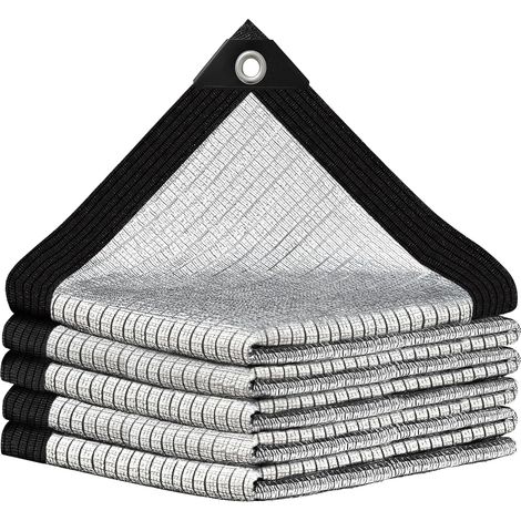 Outdoor shade netting 2x4m - heat-resistant tarpaulin, easy to install, suitable for gardens, terraces and lawns (1/5)
