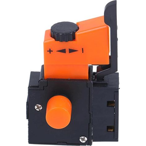 Commutateur de Perceuse Électrique, 6A 220V FA2-4/1BEK Interrupteur de Vitesse Réglable, pour Perceuse électrique Interrupteur de Déclenchement de Perceuse Manuelle Régulation de Vitesse de Perceuse (1/5)