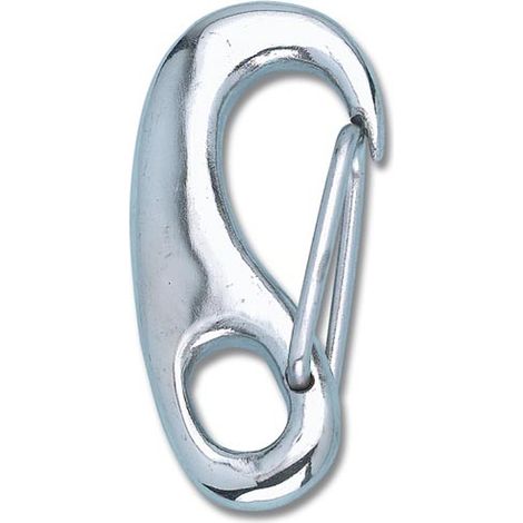 Moschettone di sicurezza acciaio inox carico rottura 400