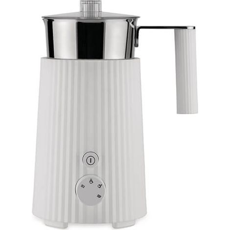Alessi Plisse Milk Frother White (1/2)