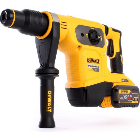 DeWalt DCH481X2 54V XR Flexvolt Brushless 3-Mode SDS-Max Hammer Kit (2 x 9.0Ah Batteries, Charger & Case) (1/5)