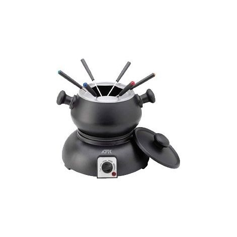Set fonduta elettrico per cioccolato e formaggio con accessori 1200W AFK - FS-1200