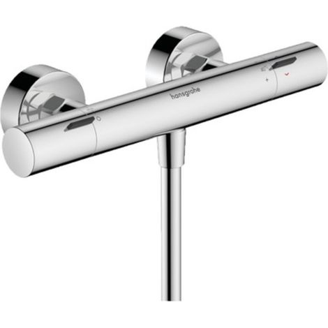 Miscelatore termostatico doccia Ecostat fine cromato - HANSGROHE - 13326000 (1/2)