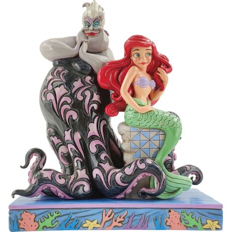 Figurine de Collection Ariel et Ursula - Disney Traditions (1/2)