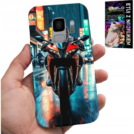 Coque pour Samsung Galaxy S9 - motifs moto, deux-roues + film protecteur (1/5)
