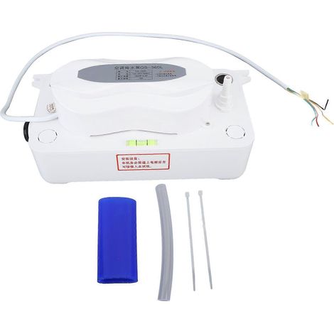 Pompe de vidange automatique des condensats pour climatiseurs avec régulateur de niveau, compatible avec les climatiseurs AC110-240V 20W 1800ml. (1/4)
