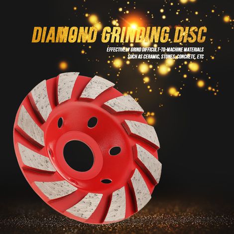 1 disque de ponçage diamanté de 100 mm pour le polissage de la pierre, du béton et de la céramique (1/5)