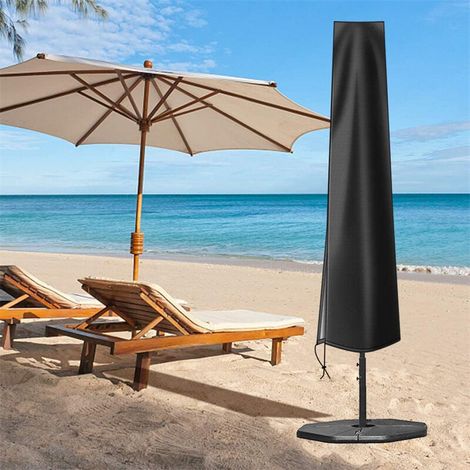 Sonnenschirmhülle mit Belüftungsöffnungen, wasserdicht, winddicht, UV-beständig, hitzebeständig