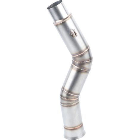 GARRYFIZH Tuyau d'échappement, tube de liaison intermédiaire, pièce de rechange professionnelle en acier inoxydable haute résistance, antirouille et de précision pour moto R1 2009-2014