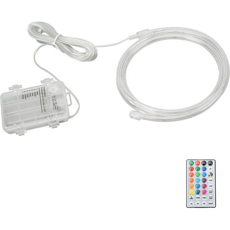Lampe pour panier de basket, lampe LED flexible multicolore avec télécommande pour panier de basket, éclairage extérieur nocturne (1/5)