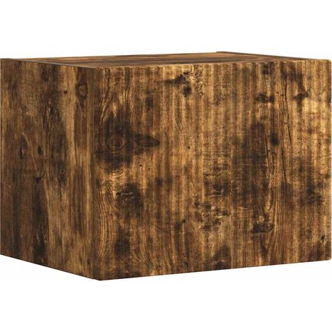 TV-Wandschrank Wandmontiert Geräucherte Eiche 39 x 31 x 29,5 cm vidaXL