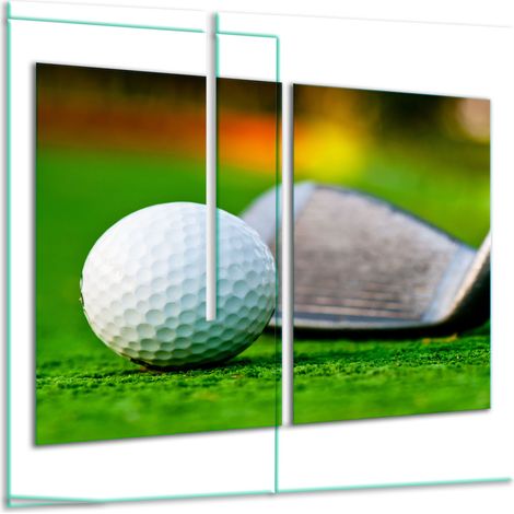 2x 30x52 Golf-Schneidebretter aus Glas (1/5)