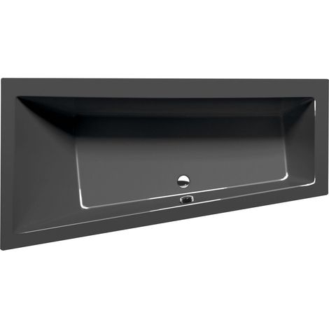 ANDRA L Bain asymétrique 180x90x45cm, gris