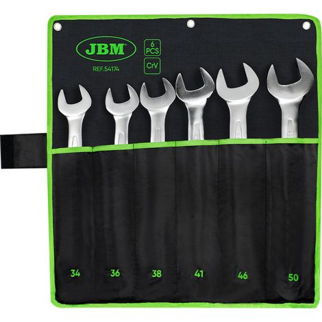 JBM54174 Set de 6 llaves combinadas