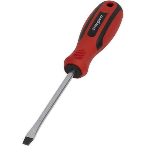 Sealey S01174 Siegen Slotted Screwdriver 6 x 100mm