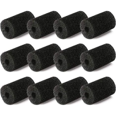 Pièces de rechange pour nettoyeur de piscine Ulisemfor Polaris, lot de 12 : brosse de rechange pour tuyau et filtre (1/4)