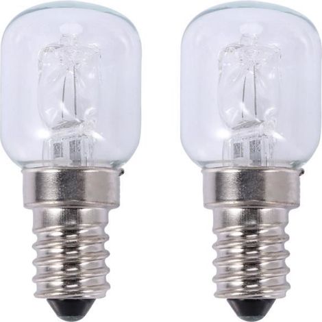 Deux ampoules E14 haute température, résistantes à 500 °C, ampoules halogènes de 25 W pour four à bulles  une ampoule à quartz E14 250 V 25 W. (1/5)