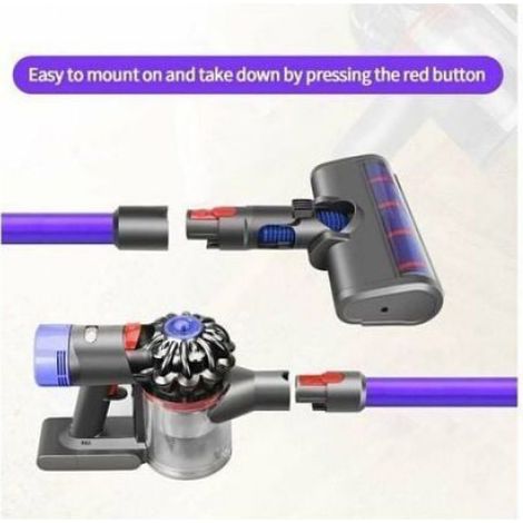 Tube dExtension de Rechange pour Dyson V11 V15 V10 V7 V8 Aluminium Violet Accessoire Aspirateur (1/4)