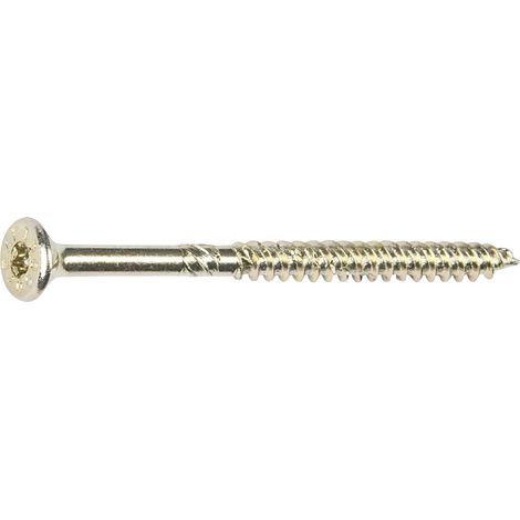 Schmidd Schrauben Holzbauschrauben 3.5 x 50 mm TX 20 Senkkopf - 300 Stück Spanplattenschrauben & Holzbauschrauben