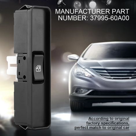 Bouton commutateur commande régulateur lève-vitre électrique principal pour Suzuki Vitara 37995-60A00 (1/5)
