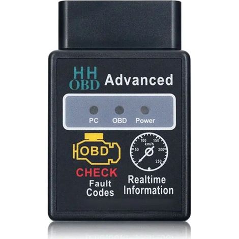HH OBD ELM327 V2.1 Bluetooth Diagnostic Tool - OBD2 OBDII CAN BUS Engine Scanner Interface Adapter (1/5)