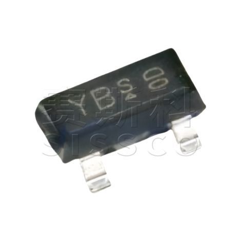 Original BSS84PH6327, P-channel MOSFET 60V 170mA screen-printed YBs SOT-23, electronic component chip, 5 pieces per pack.