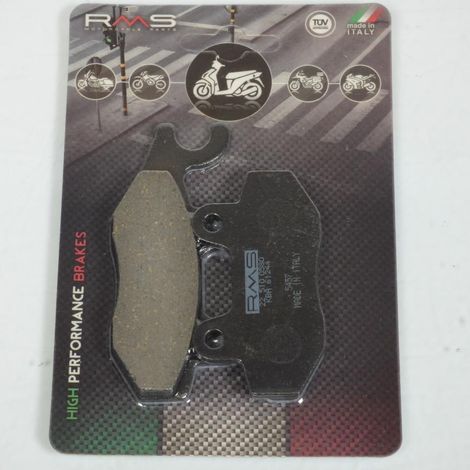 Plaquette de frein RMS pour Scooter Aeon 350 Elite 2012 à 2015 AR (1/2)