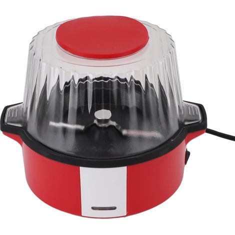 Popper Popcorn Maker, Automatique Maker Popcorn Maker Popper Machine de Pop-corn à Huile Chaude Multifonctionnelle avec Couvercle Transparent, Machine de Pop-corn électrique (1/5)