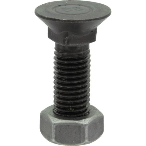 Pflugbolzen mit Mutter M10x1,5x55mm Klasse 10.9 DIN 608 für Pflug 1055810