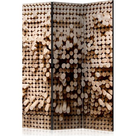 Paravent 3 Volets "Stick Puzzle" 135x172cm (1/2)