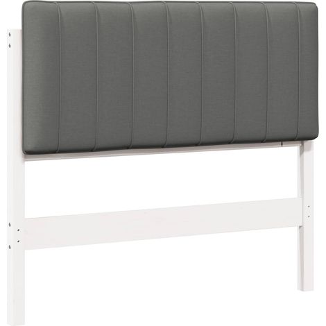 Maison Exclusive - Cabecero tapizado y Gris Claro 100 cm Madera d (1/5)