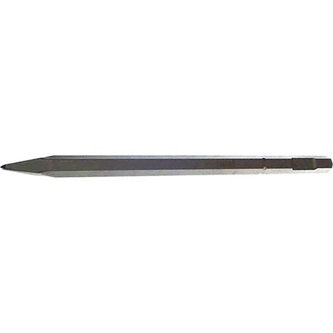 Scalpello appuntito Makita con asta da 19 mm, 19 x 400 mm Asta per scalpello da 19 mm senza collare di chiusura - B-TYP - 19 x 400 mm