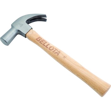 Bellota Martello falegname tipo inglese manico di legno di faggio bocca 30mm