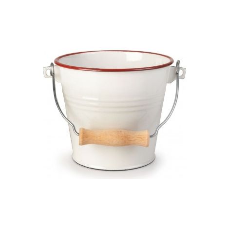 Ibili Bordeaux cubo de jardinería 14 cm burdeos resistente