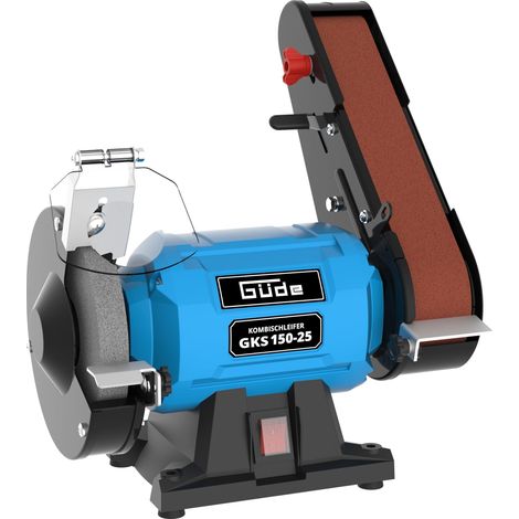 Ponceuse combinée GKS 150-25 (250 W, 2980 tr/min, moteur à condensateur, pied de machine stable, dispositif de protection contre les étincelles réglable, disque de ponçage fin Ø 150 mm 36 K (1/5)