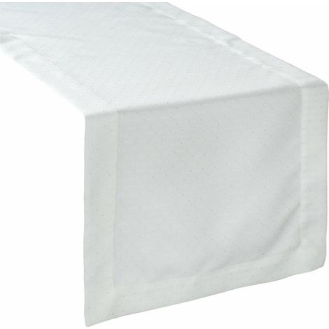 Runner da tavola Ellen 40x140 cm bianco (1/5)