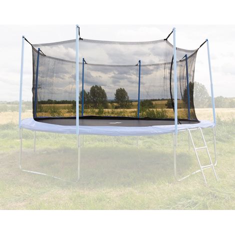 Auffangnetz zu Trampolin 240cm Trampolinnetz Sicherheitsnetz Netz Trampolin Ersatznetz (1/5)