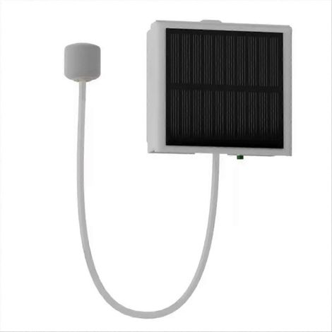 Pompe à oxygène solaire silencieuse à cinq vitesses pour aquarium, 4400 mAh, idéale pour la pêche en pleine nature. Charge à volume atmosphérique. (1/5)