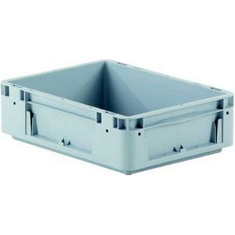 PROVOST - Bac gerbable norme Europe 400 x 300 x 120 mm en polypropylène gris (1/2)