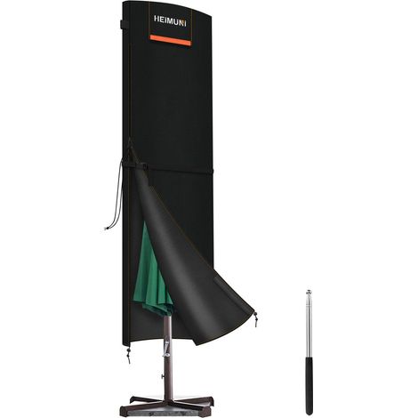 Housse Parasol avec Tige Housse de Protection Parasol Déporté (1/5)
