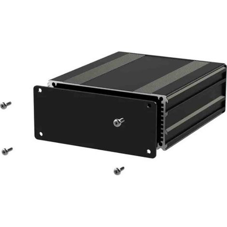 Boîtier d'instrumentation RS PRO en Aluminium Noir, dim. ext. 80 x 108.5 x 45mm ( Prix pour 1 )